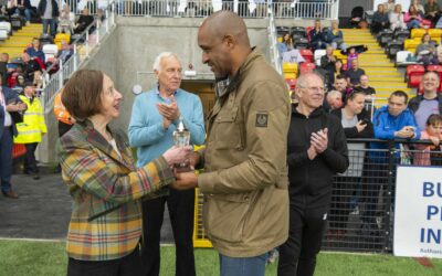 Charity football match ends in victory for the Sheffield Legends